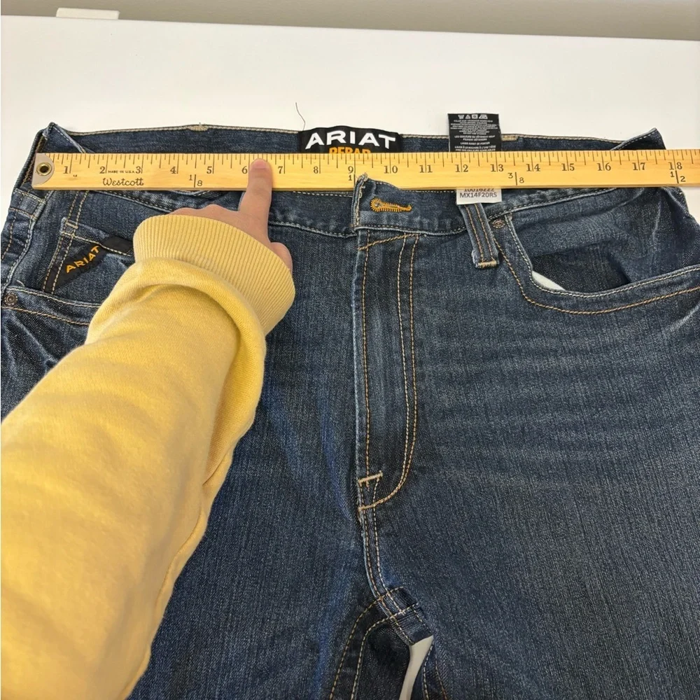 Ariat Rebar M5 Slim Straight Jeans Men’s Size 34/32